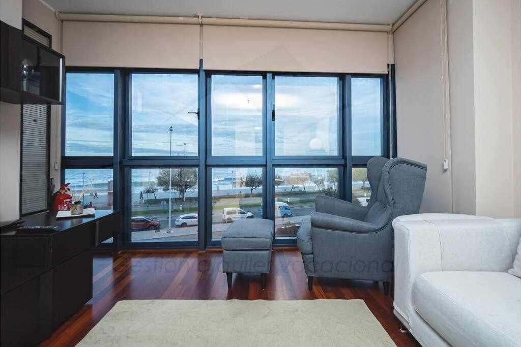 Bahia Apartamento Gijon Bagian luar foto
