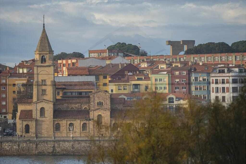 Bahia Apartamento Gijon Bagian luar foto
