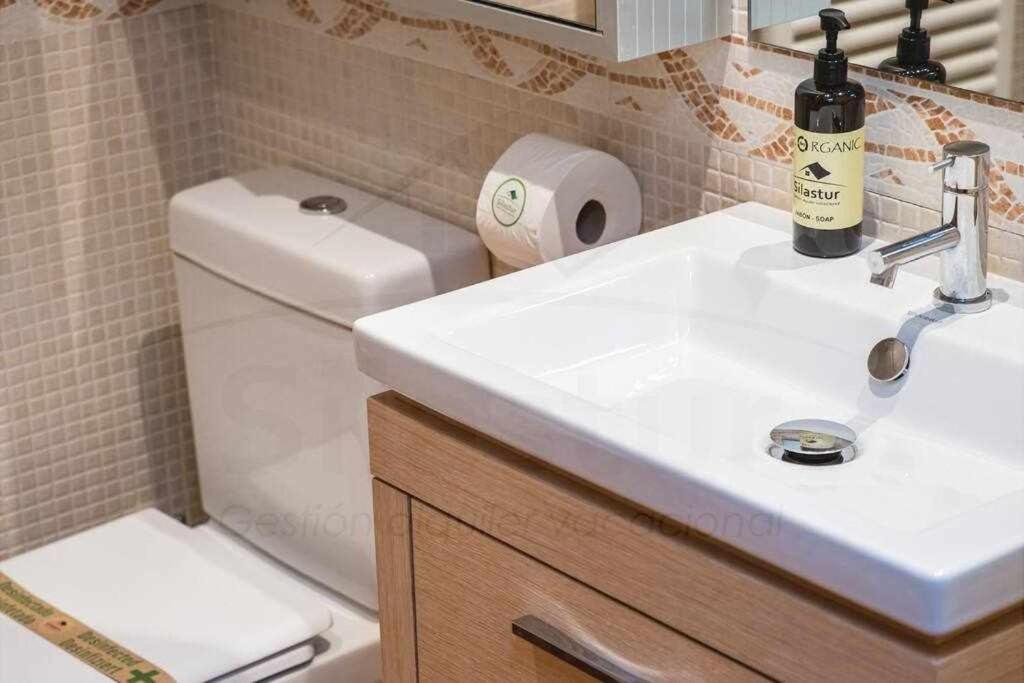 Bahia Apartamento Gijon Bagian luar foto